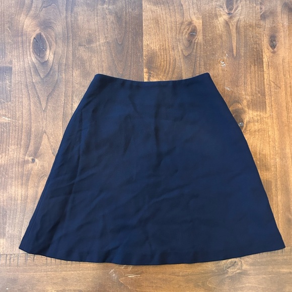 J. Crew Dresses & Skirts - J.Crew 100% Wool Navy A-Line Mini Skirt Size 2
